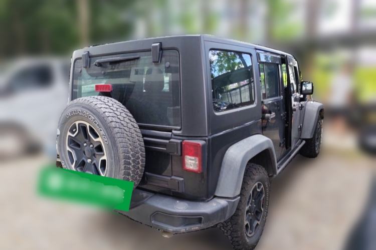 Used Jeep Wrangler 2013 3.6L Four-Door 10th Anniversary Edition Rear Right 45 Deg