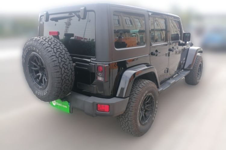 Used Jeep Wrangler 2013 3.6L Sahara Four-Door Edition Rear Right 45 Deg