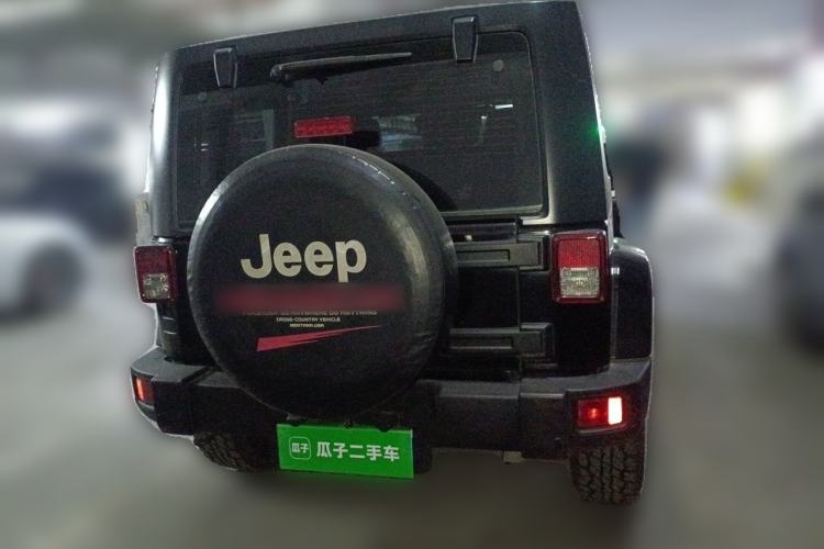 Used Jeep Wrangler 2013 3.6L Sahara two-door model Rear