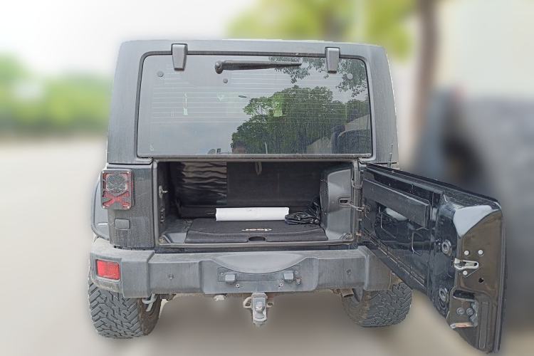 Used Jeep Wrangler 2013 3.6L Sahara two-door model Trunk