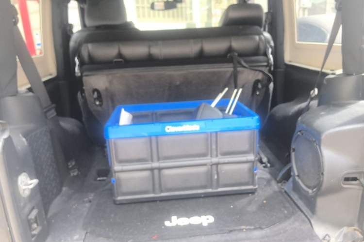Used Jeep Wrangler 2013 3.6L Sahara two-door model Trunk