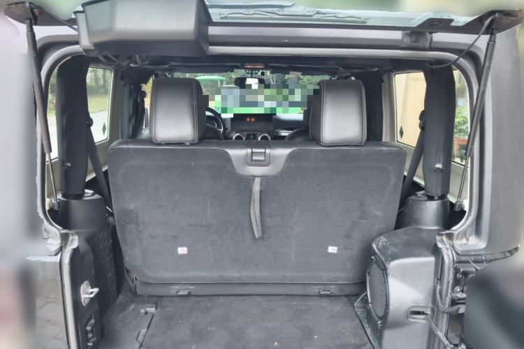 Used Jeep Wrangler 2013 3.6L Sahara two-door model Trunk