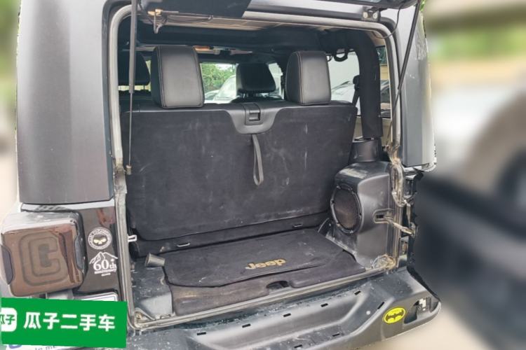 Used Jeep Wrangler 2013 3.6L Sahara two-door model Trunk