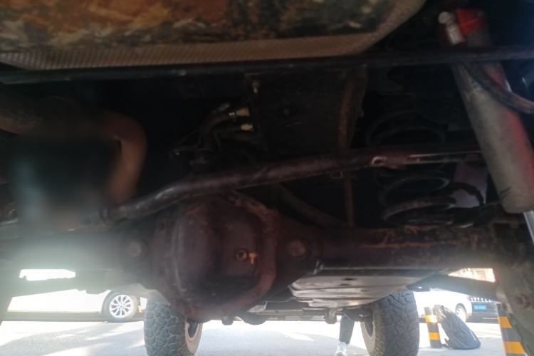 Used Jeep Wrangler 2013 3.6L Sahara two-door model Chassis Rear
