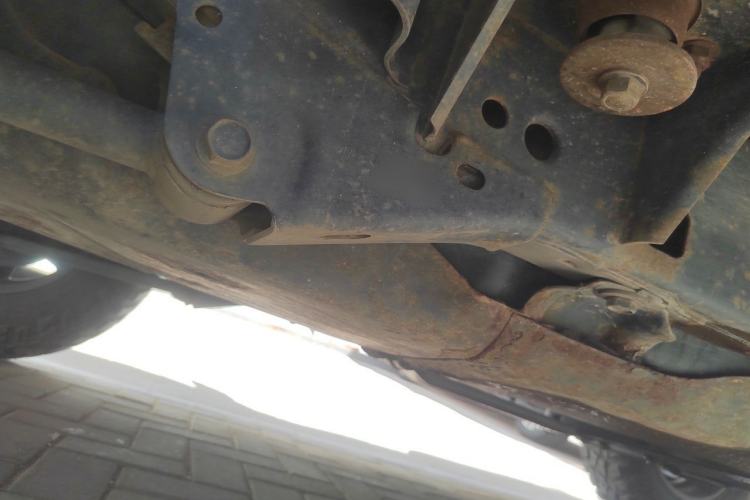 Used Jeep Wrangler 2013 3.6L Sahara two-door model Chassis Rear Right