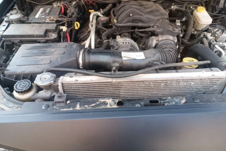 Used Jeep Wrangler 2013 3.6L Sahara two-door model Engine Bay