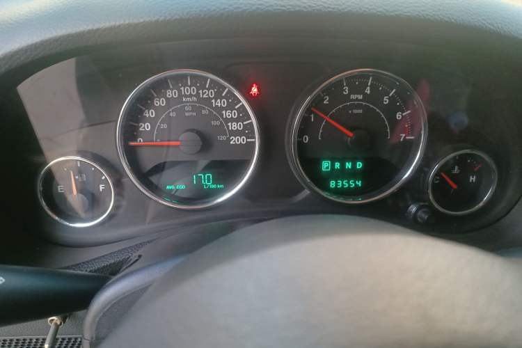 Used Jeep Wrangler 2013 3.6L Sahara two-door model Instrument Cluster
