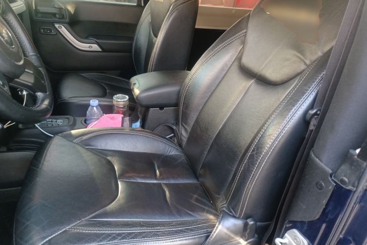 Used Jeep Wrangler 2013 3.6L Sahara two-door model Left Front Seat