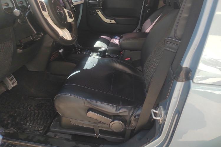 Used Jeep Wrangler 2013 3.6L Sahara two-door model Left Front Seat
