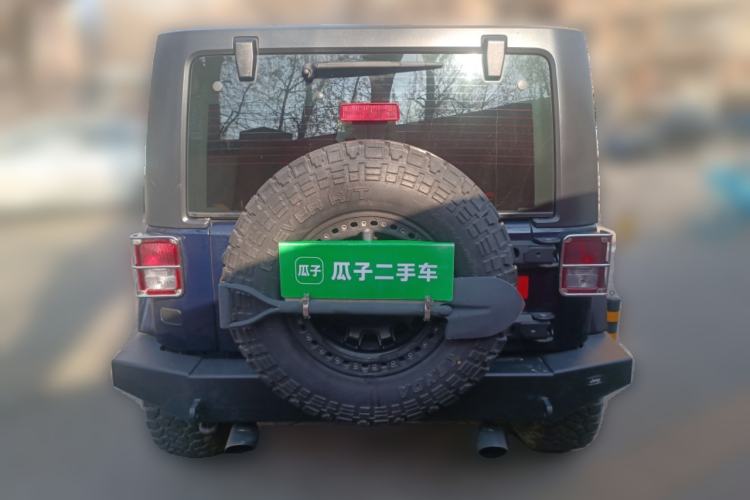 Used Jeep Wrangler 2013 3.6L Sahara two-door model Rear