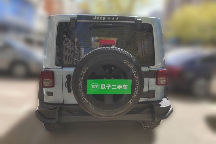 Used Jeep Wrangler 2013 3.6L Sahara two-door model Rear
