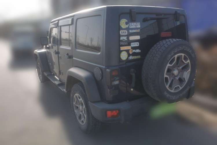 Used Jeep Wrangler 2013 3.6L Sahara Four-Door Edition Rear Left 45 Deg