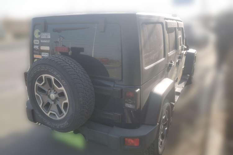 Used Jeep Wrangler 2013 3.6L Sahara Four-Door Edition Rear Right 45 Deg