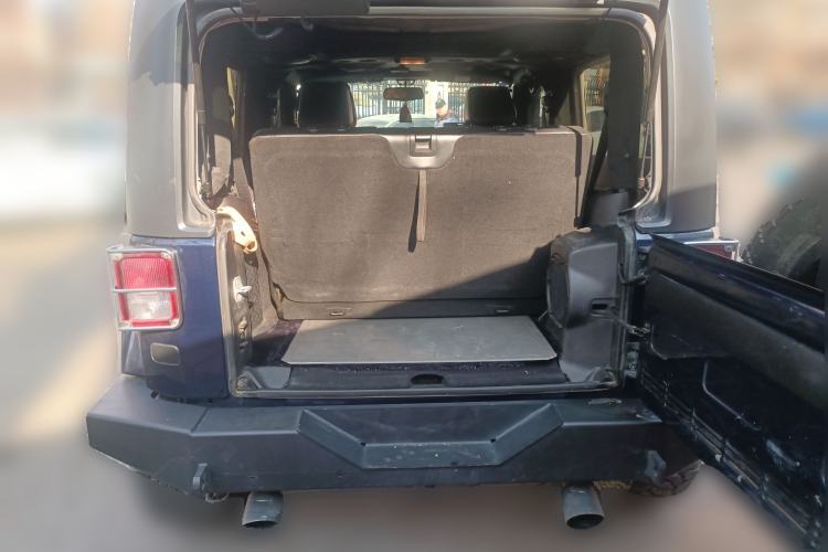 Used Jeep Wrangler 2013 3.6L Sahara two-door model Trunk