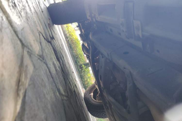 Used Jeep Wrangler 2013 3.6L Sahara two-door model Chassis Rear Left