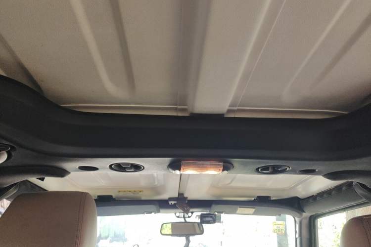 Used Jeep Wrangler 2013 3.6L Sahara two-door model Headliner
