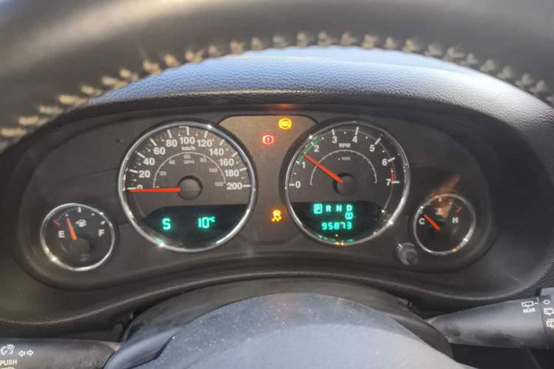 Used Jeep Wrangler 2013 3.6L Sahara Four-Door Edition Instrument Cluster