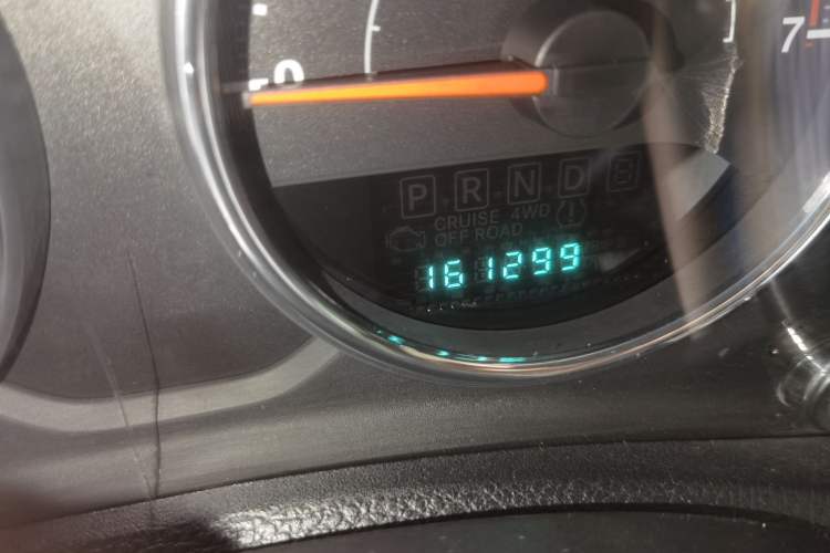 Used Jeep Wrangler 2013 3.6L Sahara Four-Door Edition Odometer Close Up