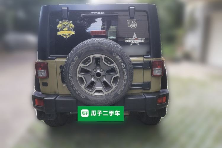 Used Jeep Wrangler 2013 3.6L Sahara Four-Door Edition Rear