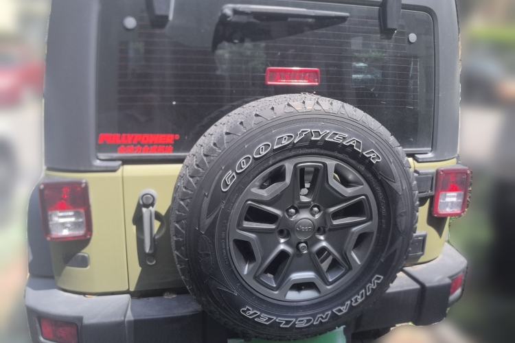 Used Jeep Wrangler 2013 3.6L Rubicon two-door version Rear