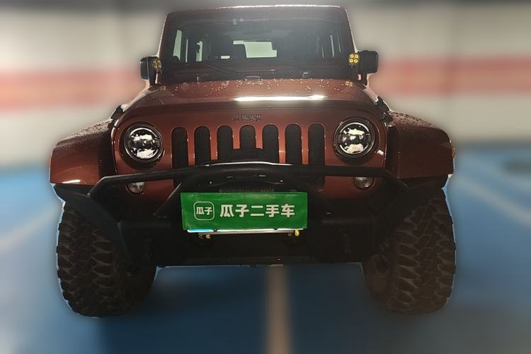 Used Jeep Wrangler 2013 3.6L Sahara two-door model Front