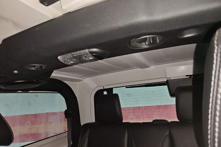 Used Jeep Wrangler 2013 3.6L Sahara two-door model Headliner