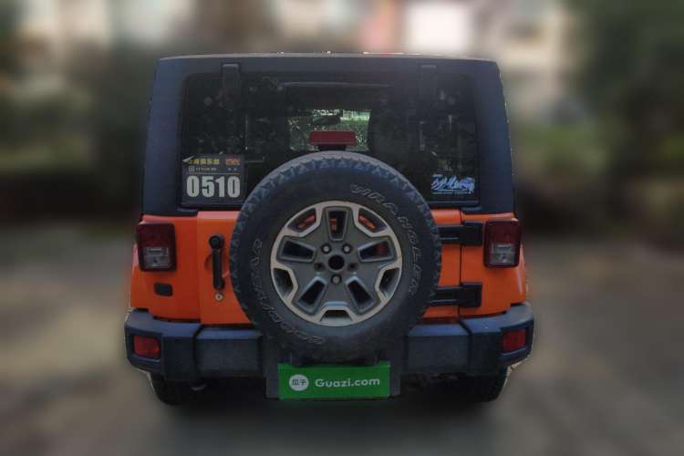 Used Jeep Wrangler 2013 3.6L Sahara two-door model Rear