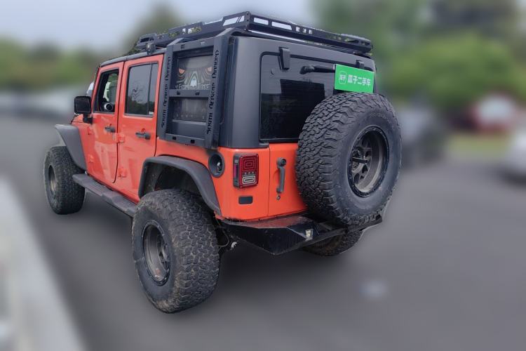 Used Jeep Wrangler 2013 3.6L Sahara Four-Door Edition Rear Left 45 Deg