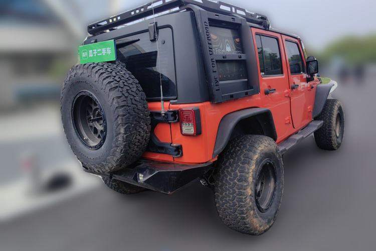 Used Jeep Wrangler 2013 3.6L Sahara Four-Door Edition Rear Right 45 Deg