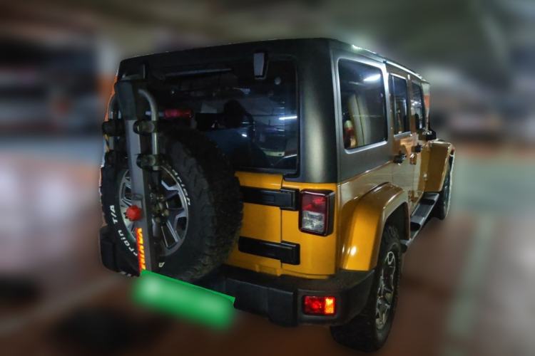 Used Jeep Wrangler 2013 3.6L Sahara Four-Door Edition Rear Right 45 Deg