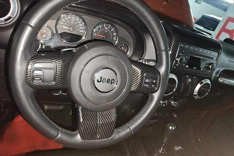 Used Jeep Wrangler 2013 3.6L Sahara two-door model Steering Wheel