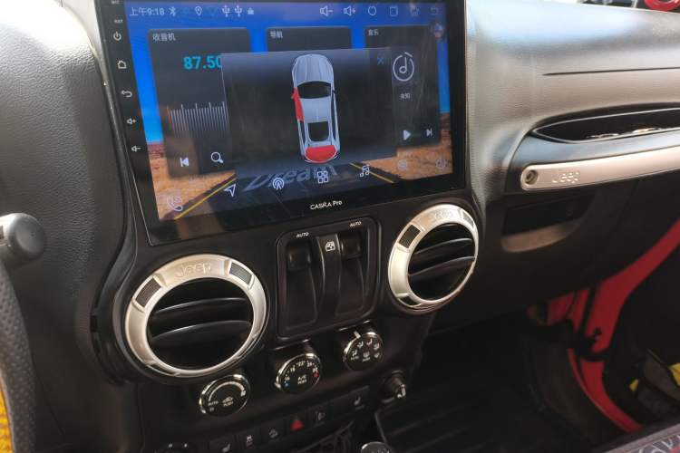 Used Jeep Wrangler  Audio And AC Panel