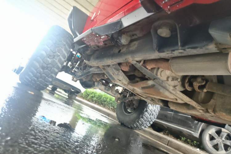 Used Jeep Wrangler 2013 3.6L Rubicon four-door model Chassis Rear Left