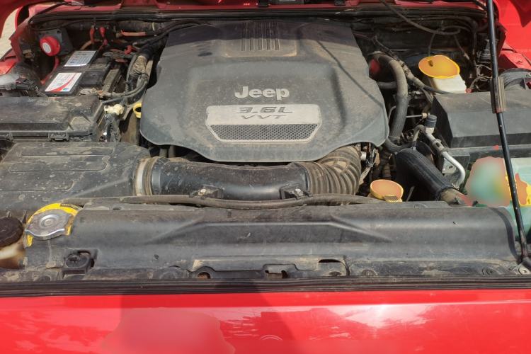 Used Jeep Wrangler  Engine Bay