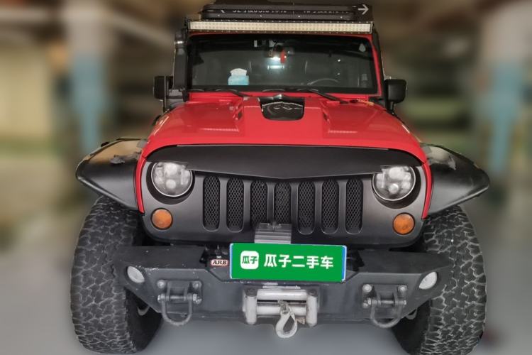 Used Jeep Wrangler 2013 3.6L Rubicon four-door model Front