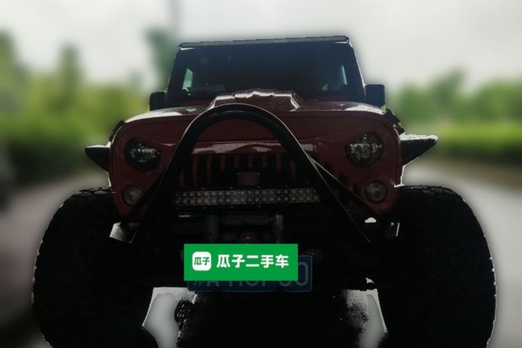 Used Jeep Wrangler 2013 3.6L Rubicon four-door model Front