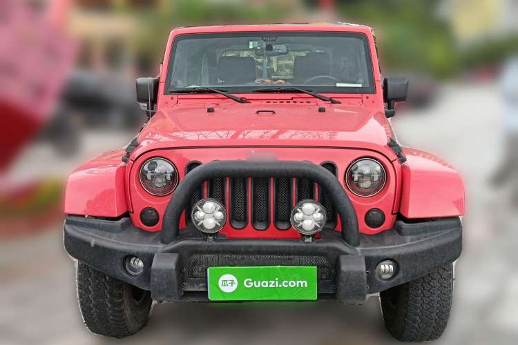 Used Jeep Wrangler 2013 3.6L Sahara two-door model Front