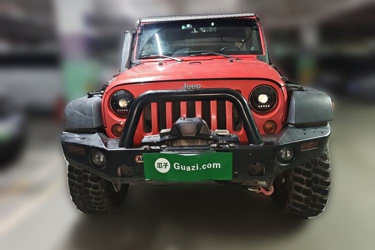 Used Jeep Wrangler 2013 3.6L Rubicon four-door model Front