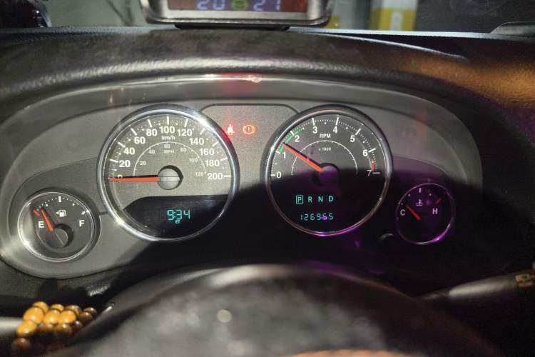 Used Jeep Wrangler 2013 3.6L Sahara Four-Door Edition Instrument Cluster