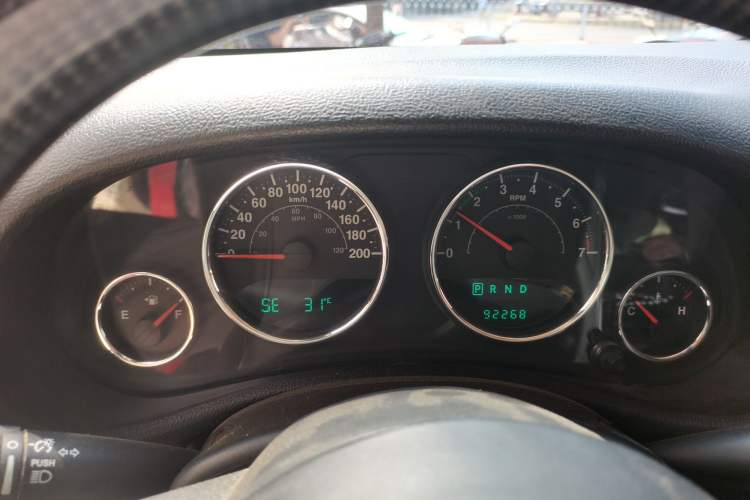 Used Jeep Wrangler  Instrument Cluster