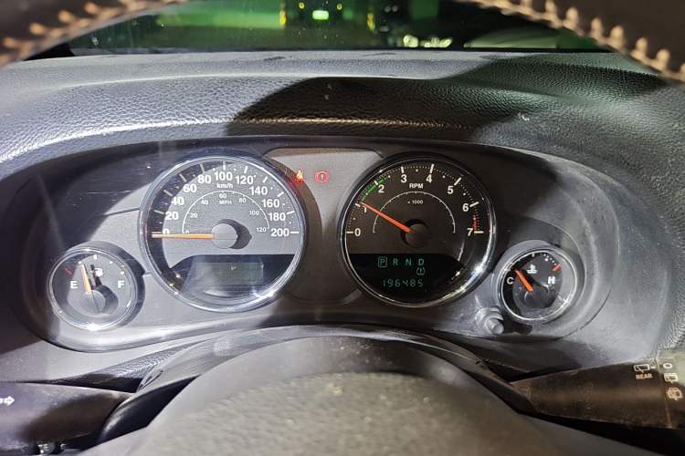 Used Jeep Wrangler 2013 3.6L Rubicon four-door model Instrument Cluster