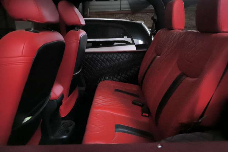 Used Jeep Wrangler 2013 3.6L Sahara two-door model Left Rear Seat
