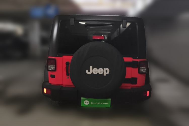 Used Jeep Wrangler 2013 3.6L Rubicon four-door model Rear
