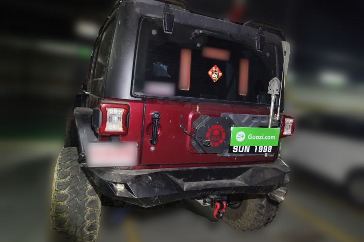 Used Jeep Wrangler 2013 3.6L Sahara Four-Door Edition Rear