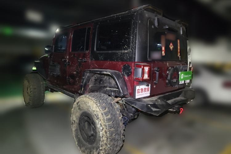 Used Jeep Wrangler 2013 3.6L Sahara Four-Door Edition Rear Left 45 Deg