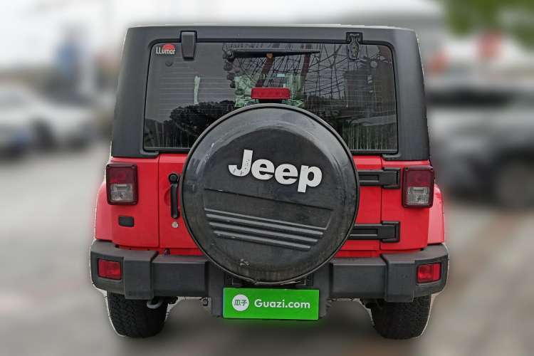 Used Jeep Wrangler 2013 3.6L Sahara two-door model Rear