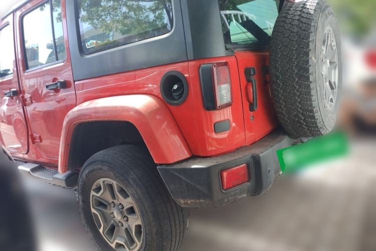 Used Jeep Wrangler 2013 3.6L Sahara Four-Door Edition Rear