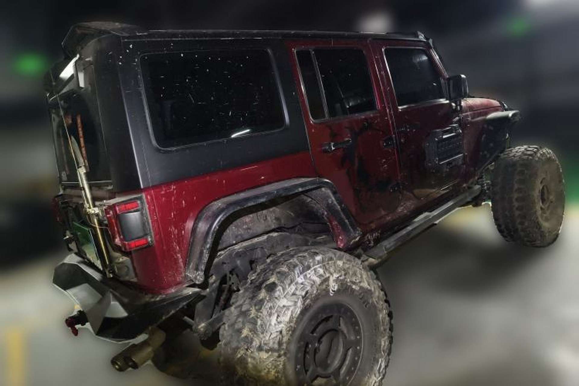 Used Jeep Wrangler 2013 3.6L Sahara Four-Door Edition Rear Right 45 Deg