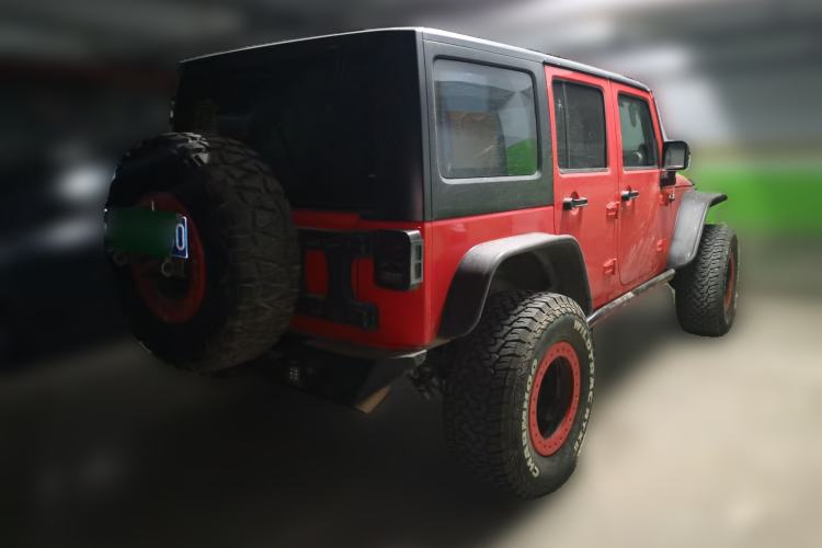 Used Jeep Wrangler 2013 3.6L Sahara Four-Door Edition Rear Right 45 Deg