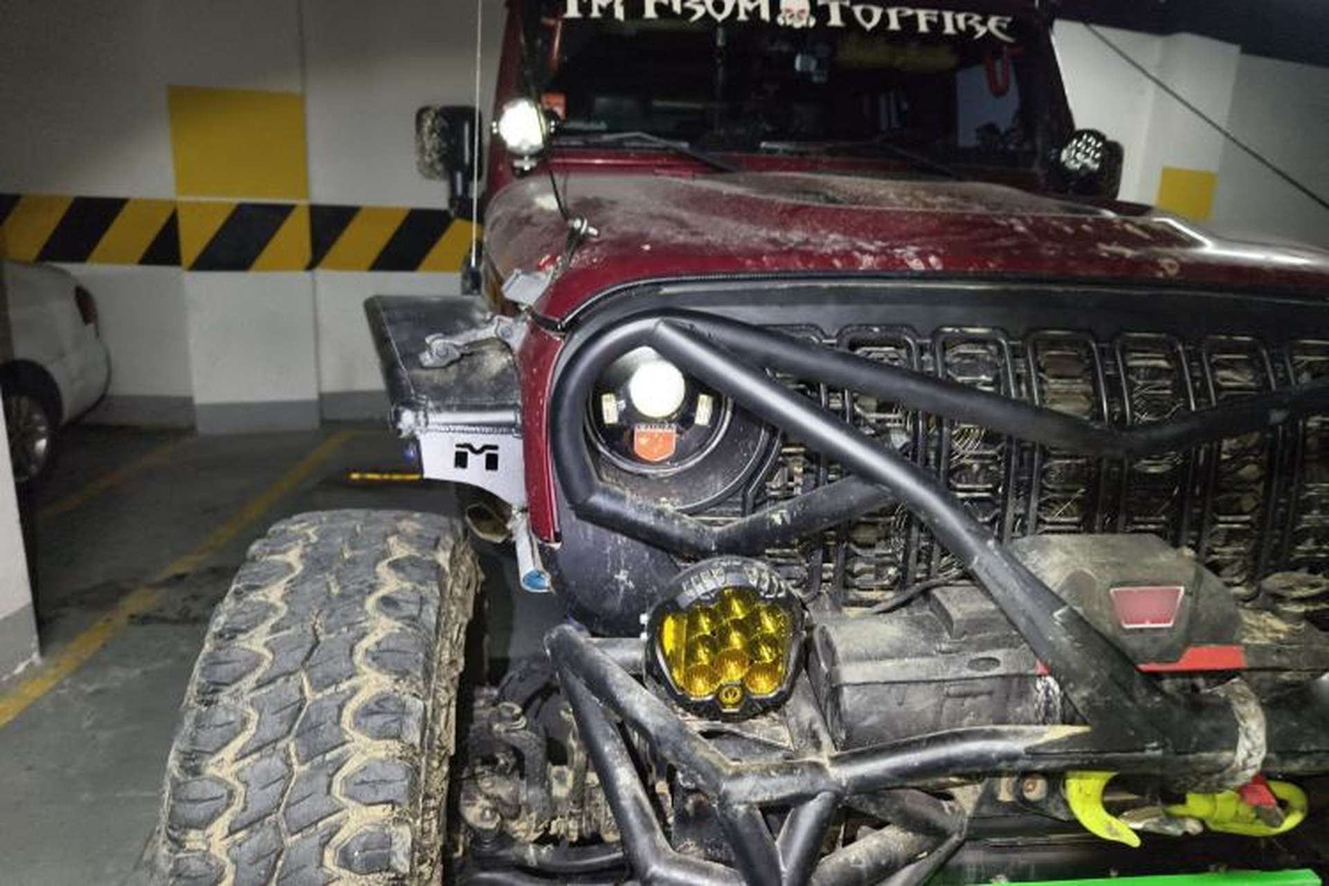 Used Jeep Wrangler 2013 3.6L Sahara Four-Door Edition Right Front Headlight